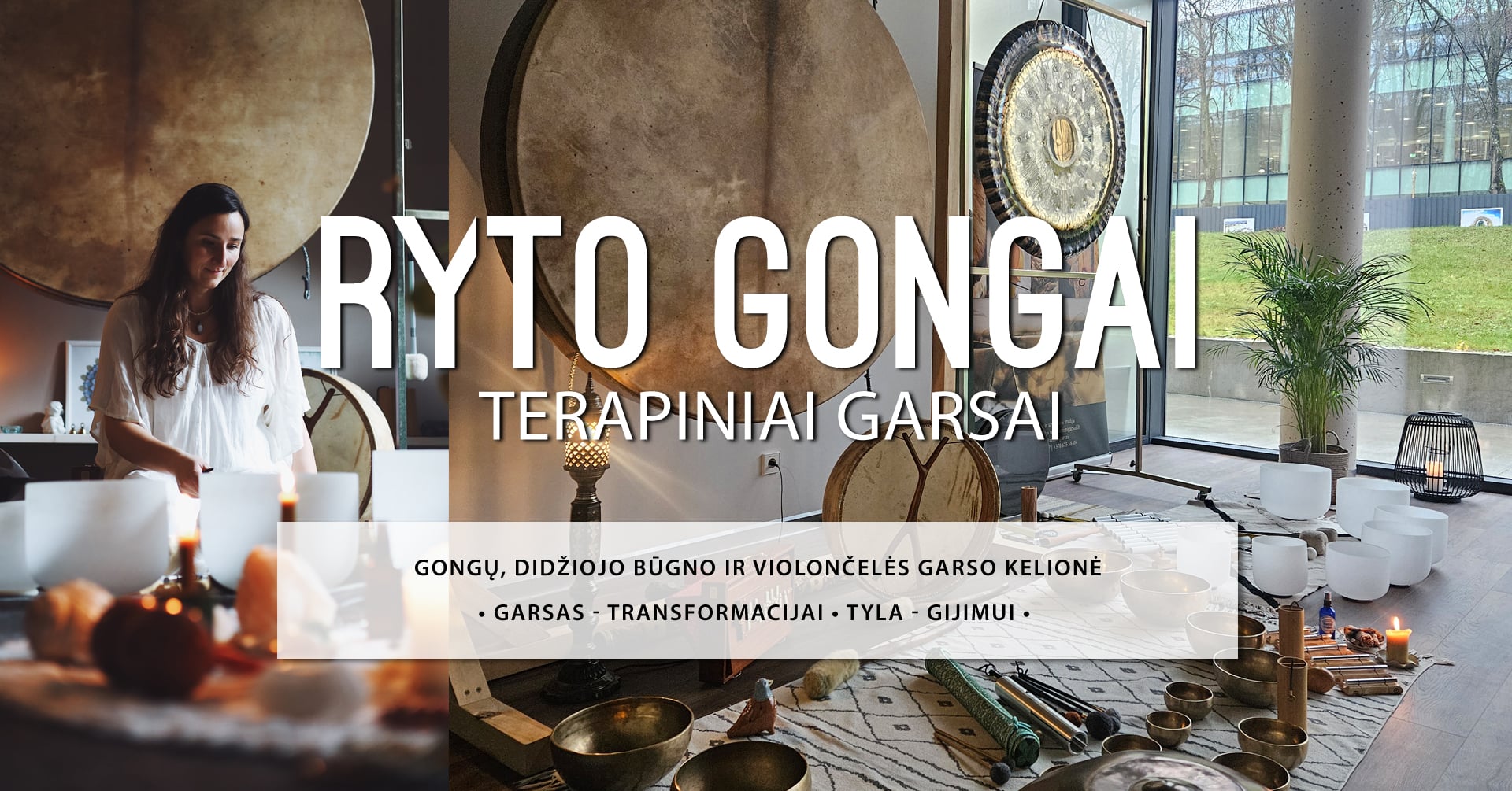 MORNING SOUNDS - therapeutic sounds to start the day in the Oak Grove