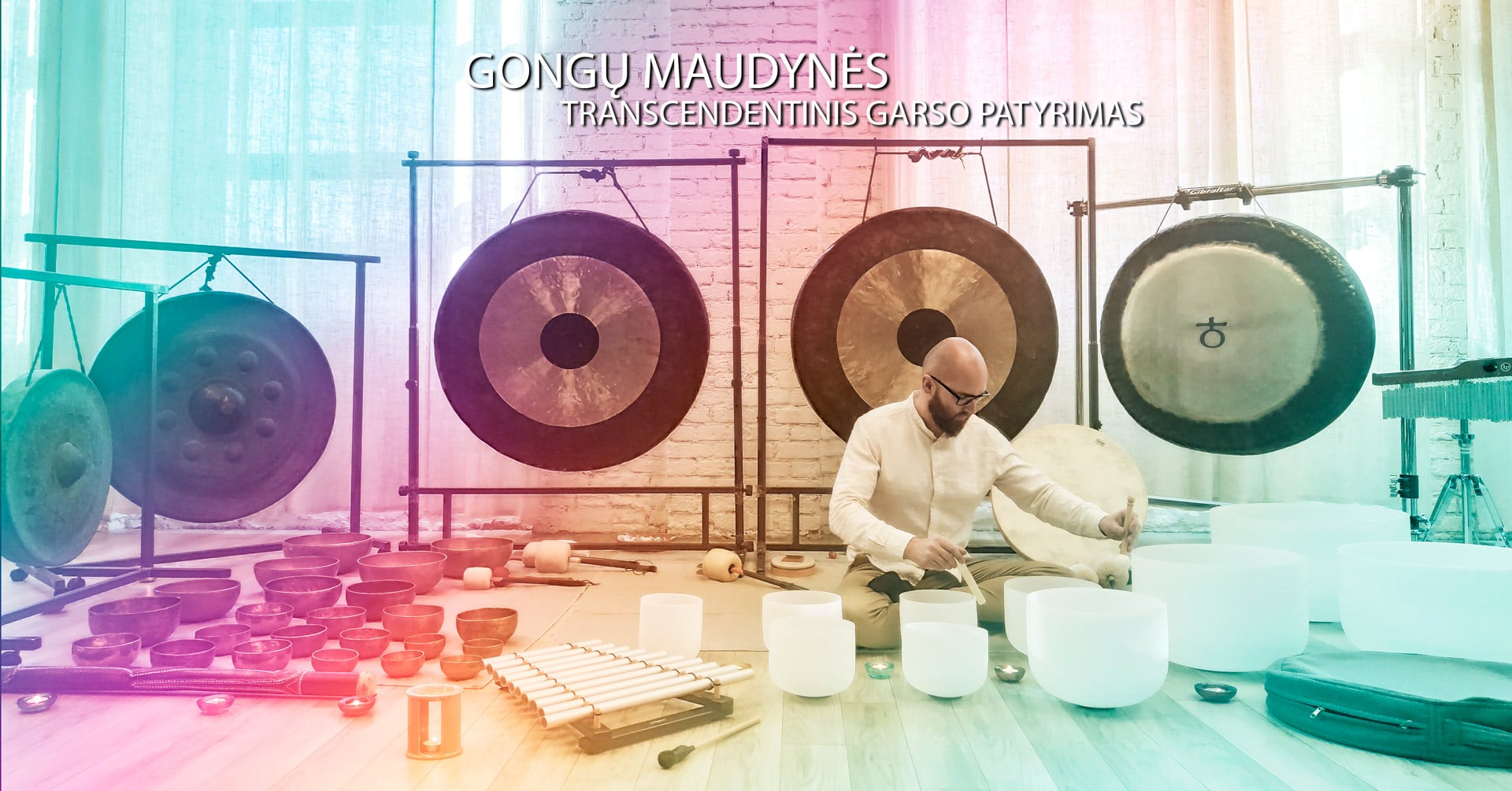 Transcendental Sound Experience - Gong Bathing in Kaunas