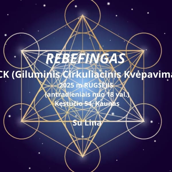 Rebirthing (GCK) class times