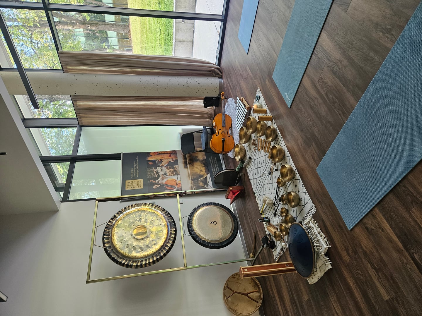 MORNING SOUNDS - therapeutic sounds to start the day in the Oak Grove