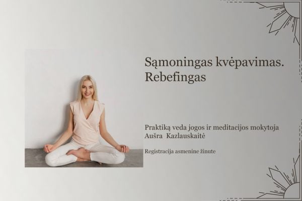 Conscious breathing/rebreathing