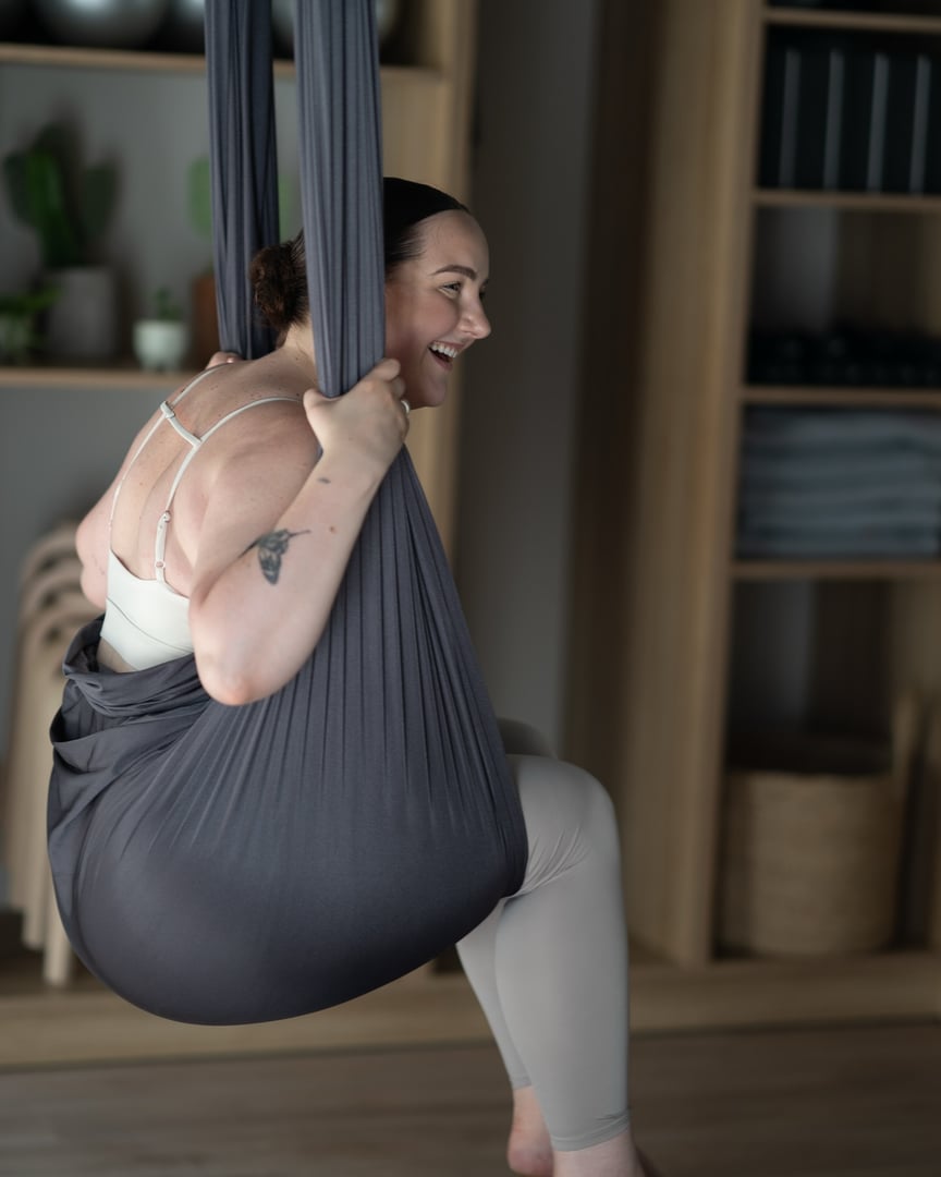 Yoga in the air