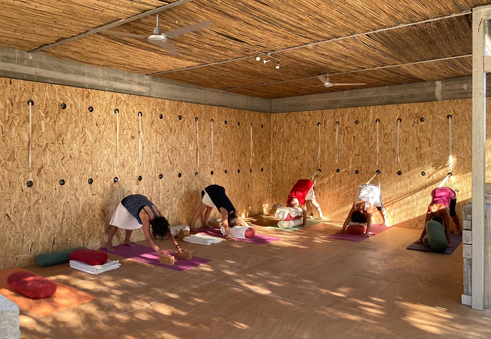 Iyengar yoga holiday in Crete, Greece, with Victoria Bridges