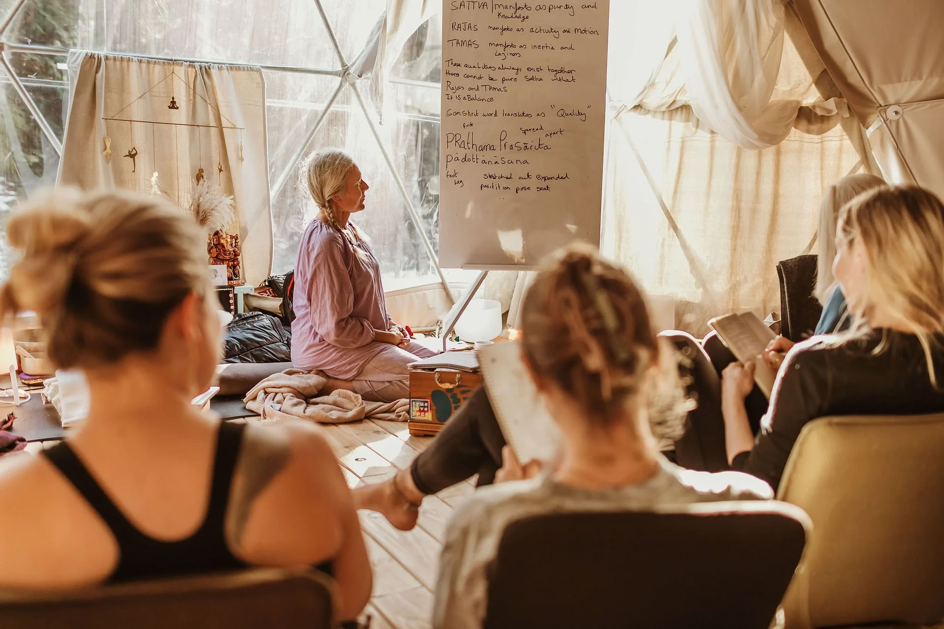 Ceremonial Yin Yoga With Harmony | Nectar Yoga on Bowen Island