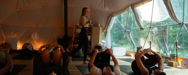 Evolve Retreat with Mikaela Millington on Bowen Island — Nectar Yoga