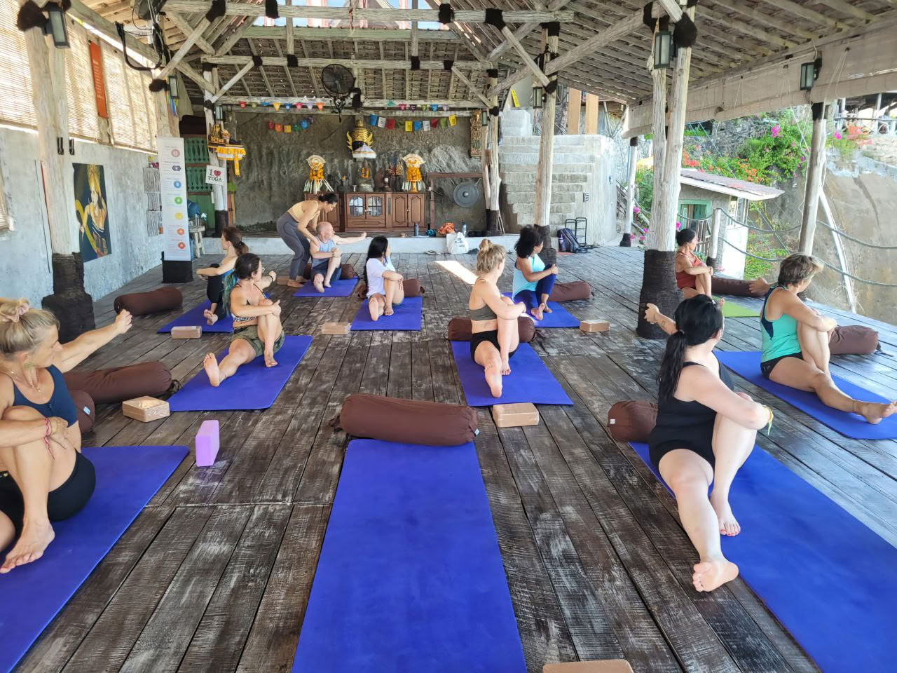 Restorative Yoga in Lovina