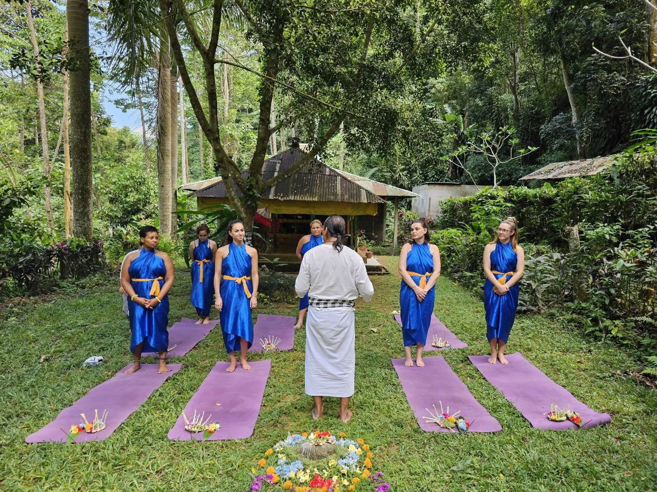 Holy Waterfall Purification Ceremony