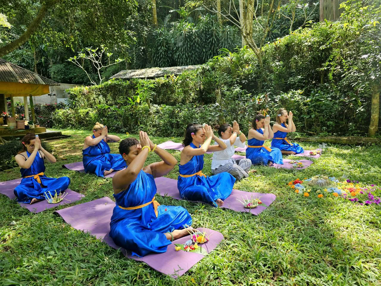 Holy Waterfall Purification Ceremony