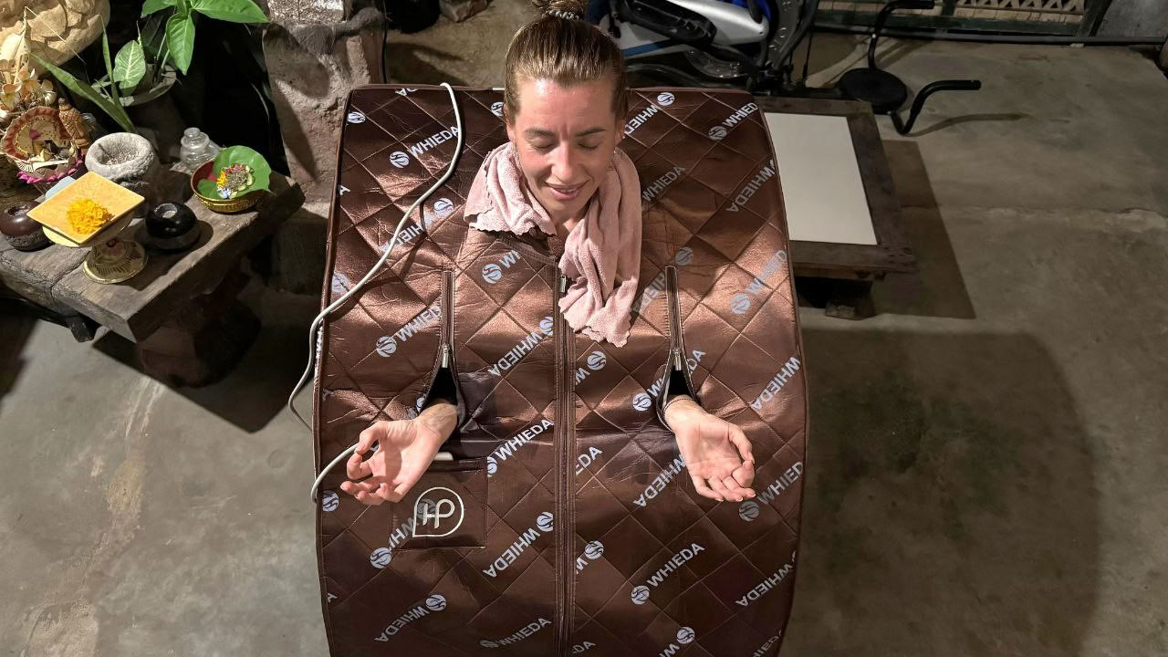 Revitalizing Infrared Sauna Session