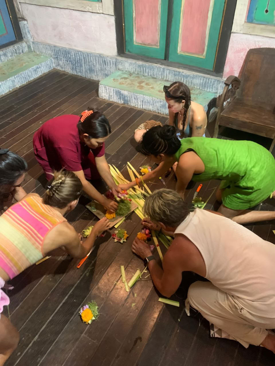 Balinese Offering Workshop