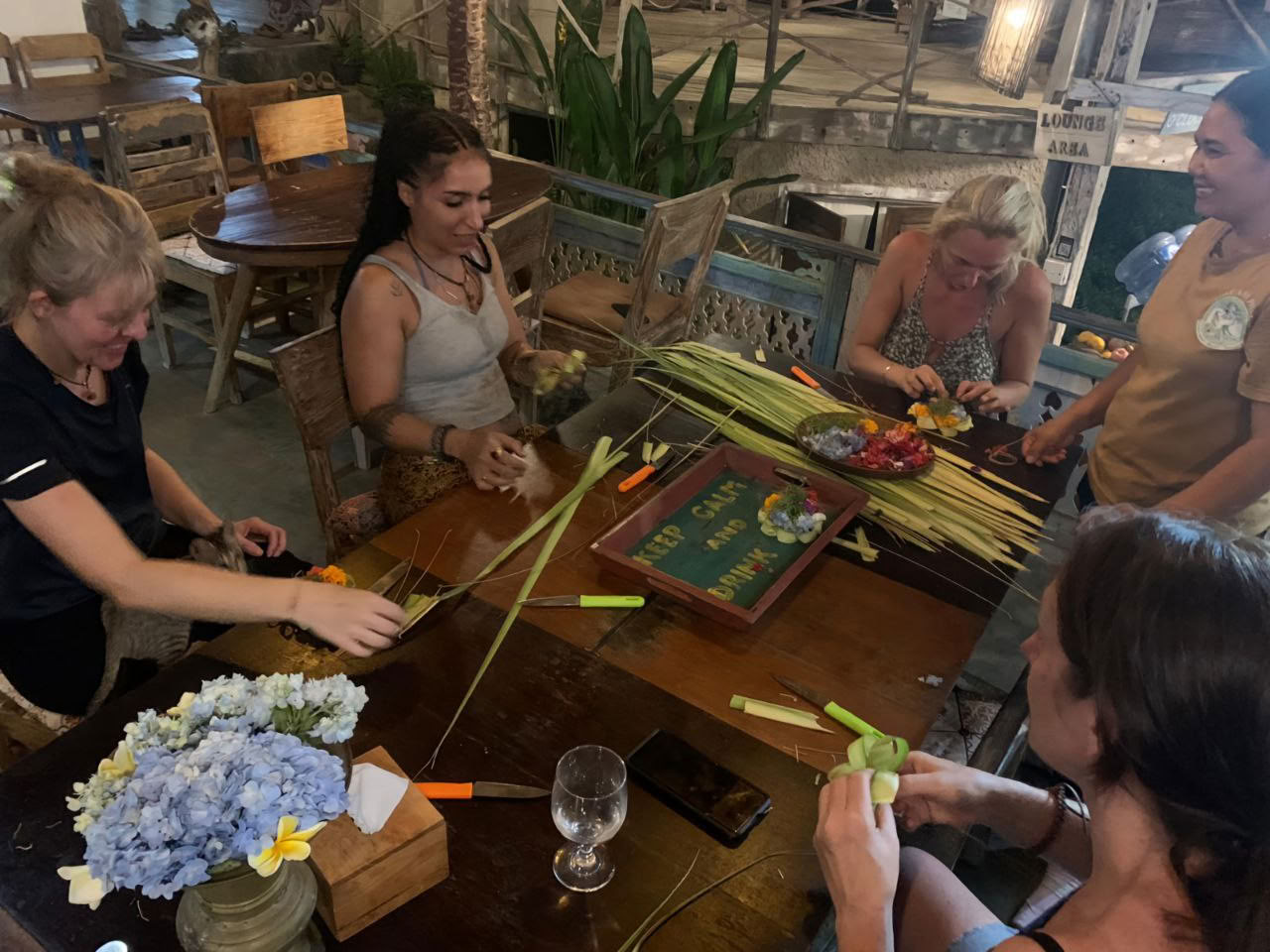 Balinese Offering Workshop