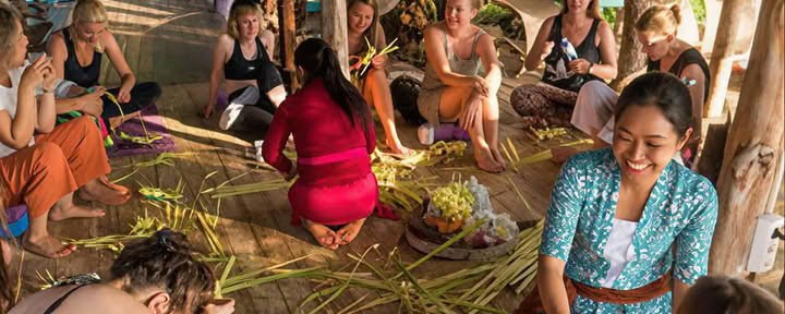 Balinese Offering Workshop