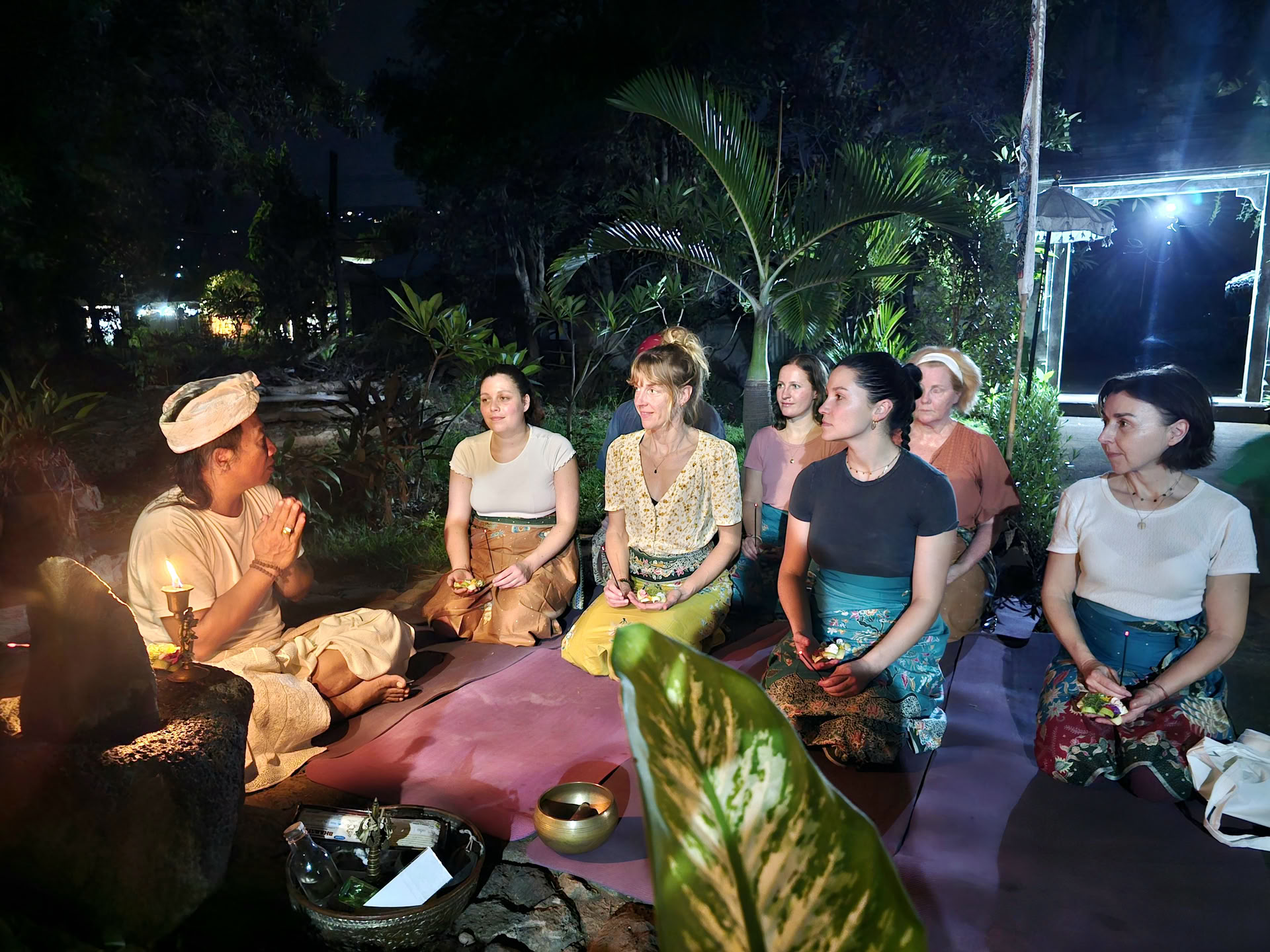 Full Moon Ceremony at Candi Buddha