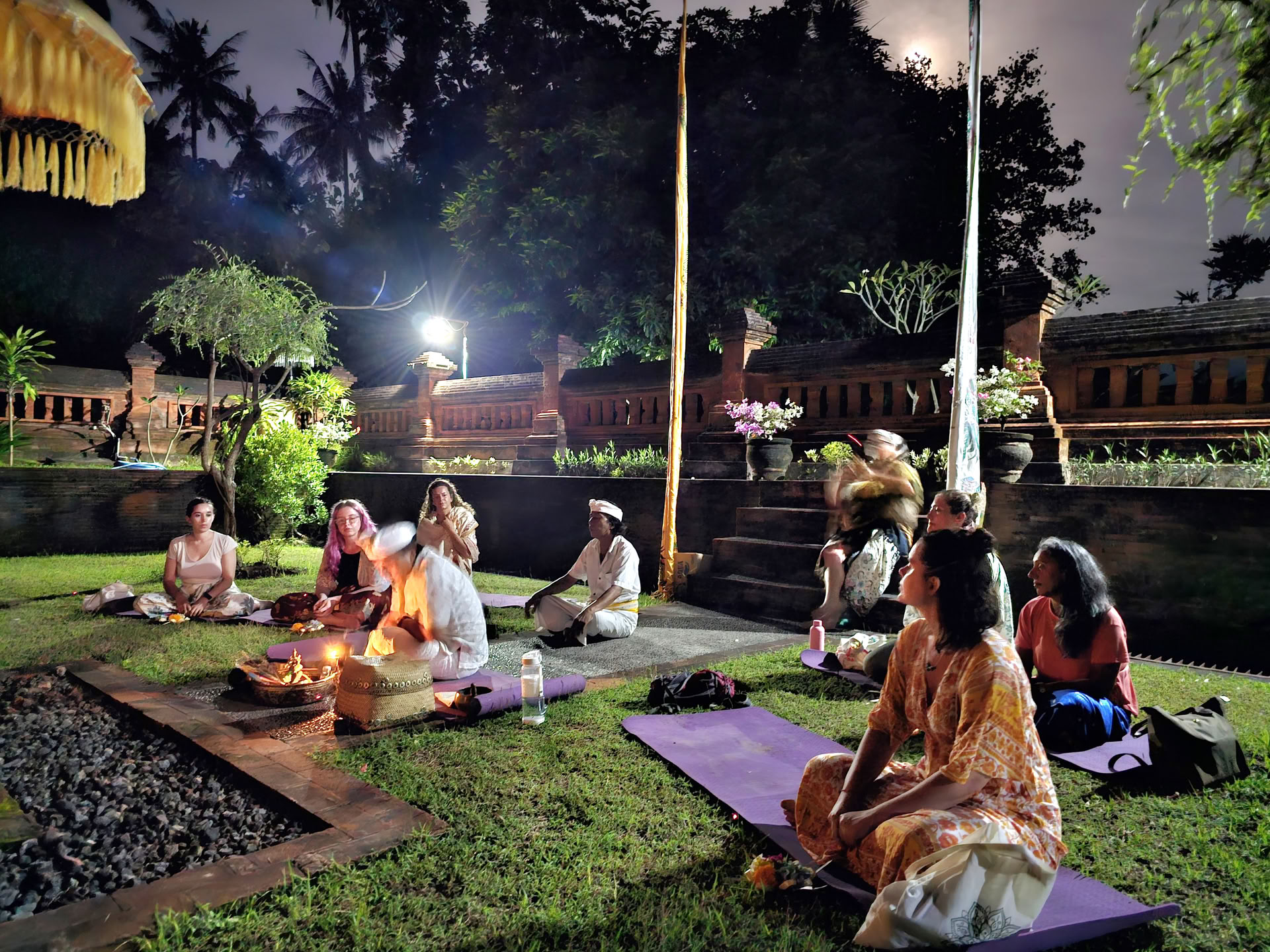 Full Moon Ceremony at Candi Buddha