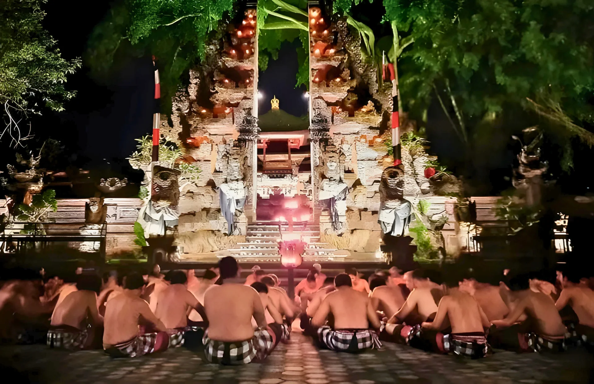 Fire Dance at Temple