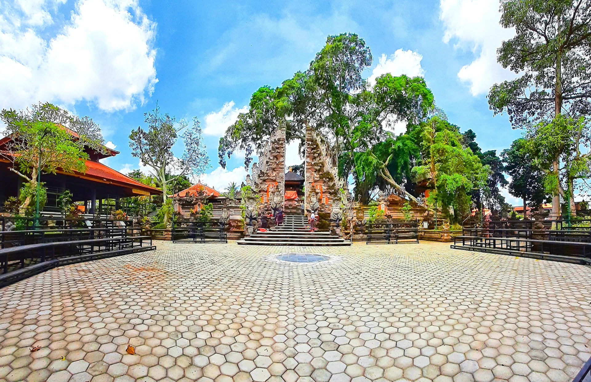 Fire Dance at Temple