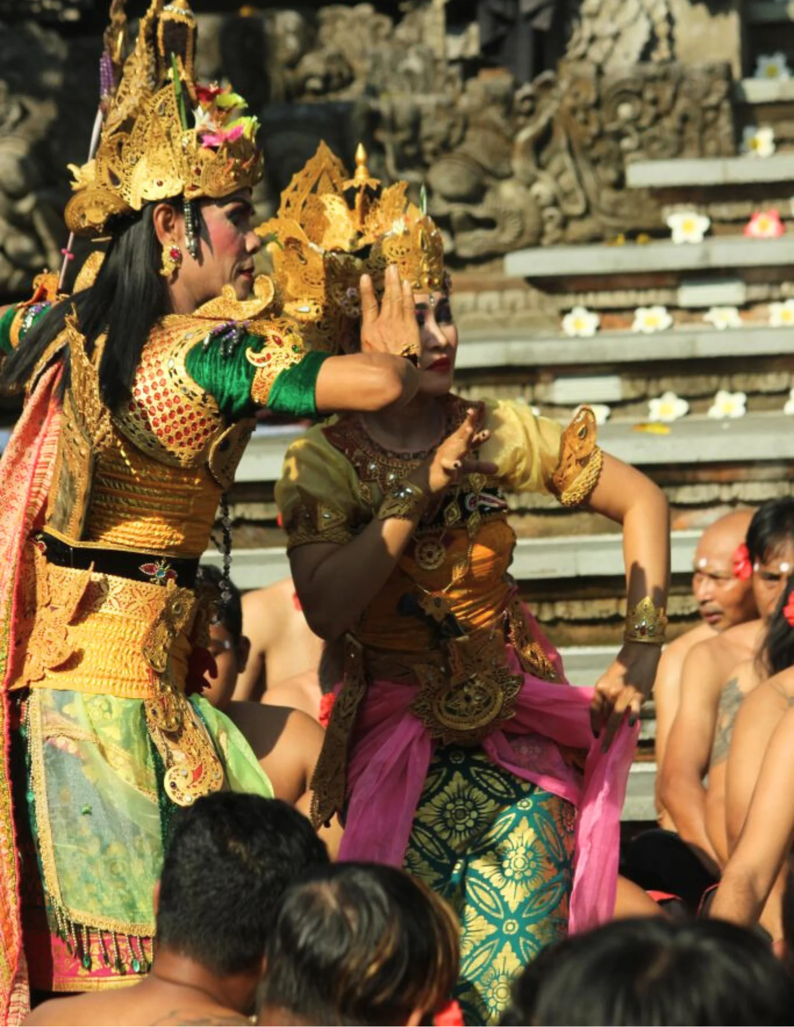 Fire Dance at Temple