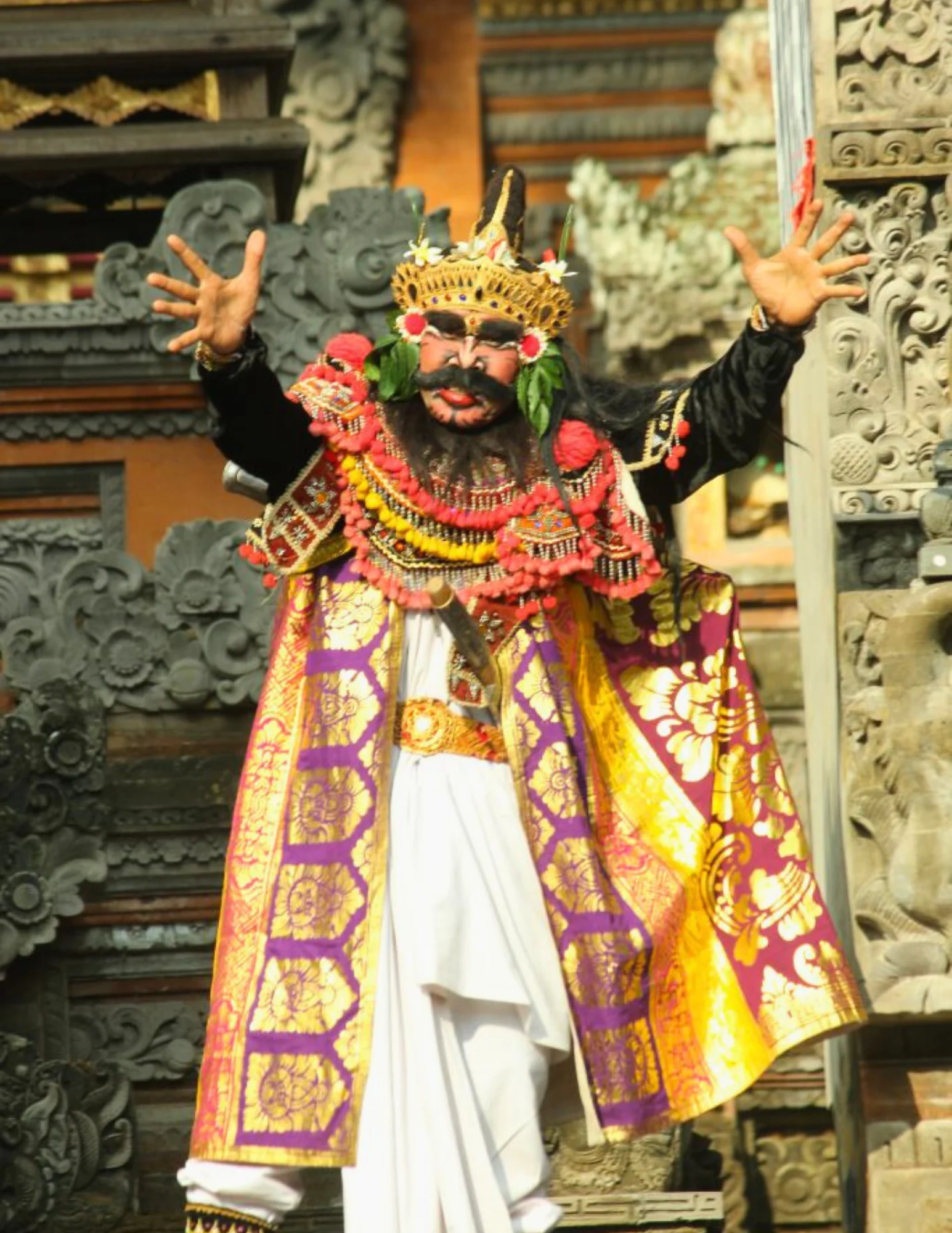 Fire Dance at Temple