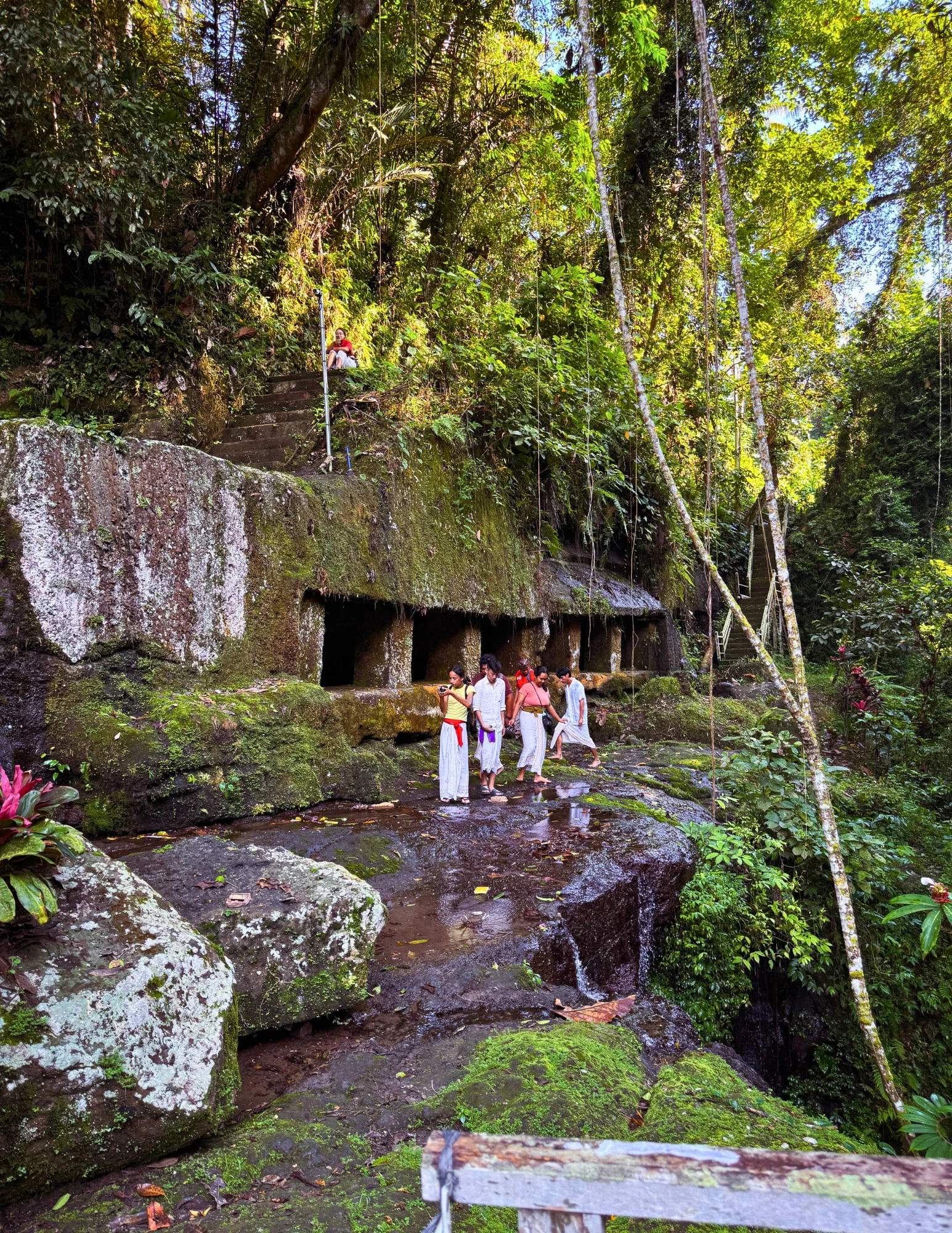 WATER BLESSING IN THE ANCESTRAL RUINS