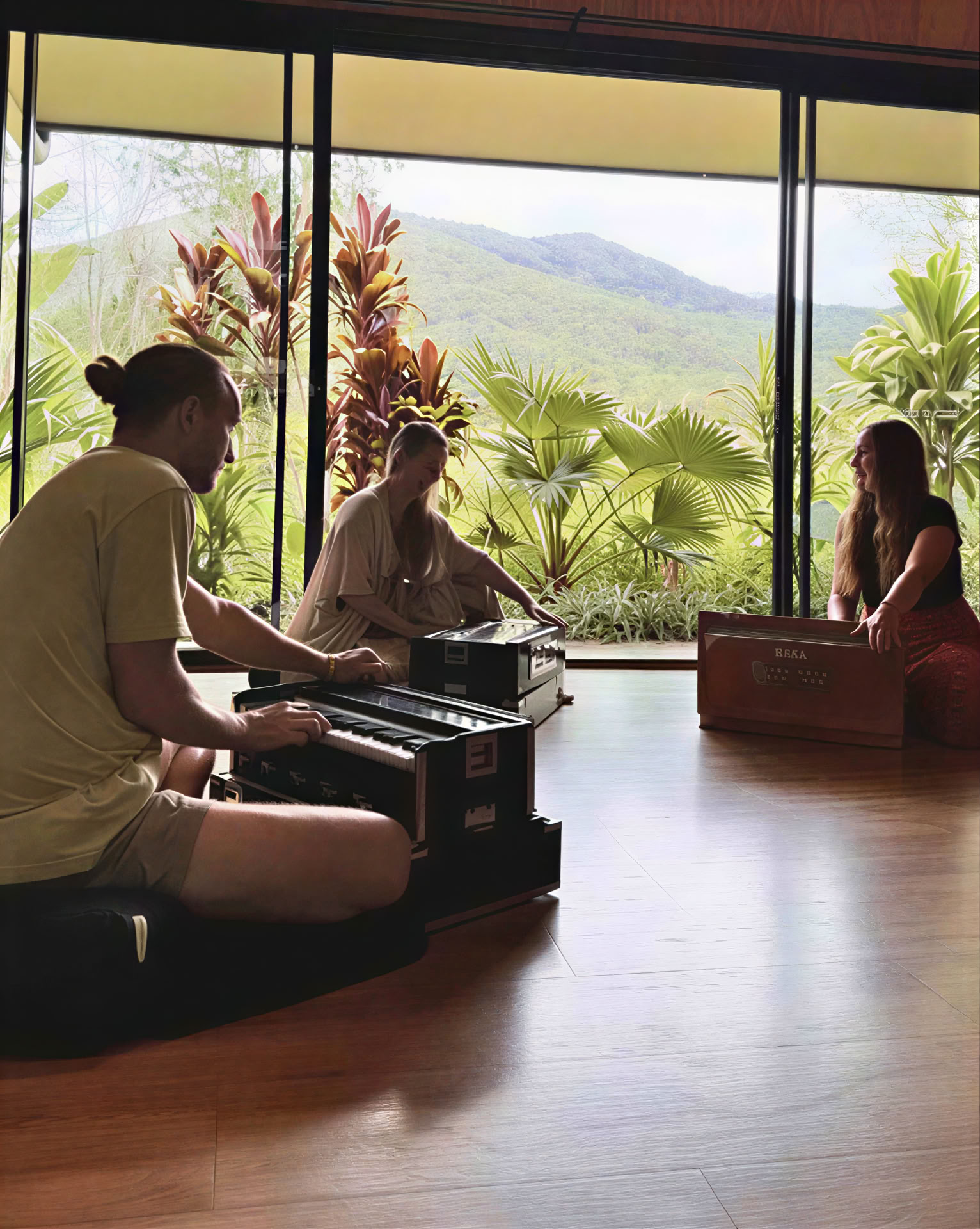 Shared Harmonium Lesson - 2 people (1 hour)