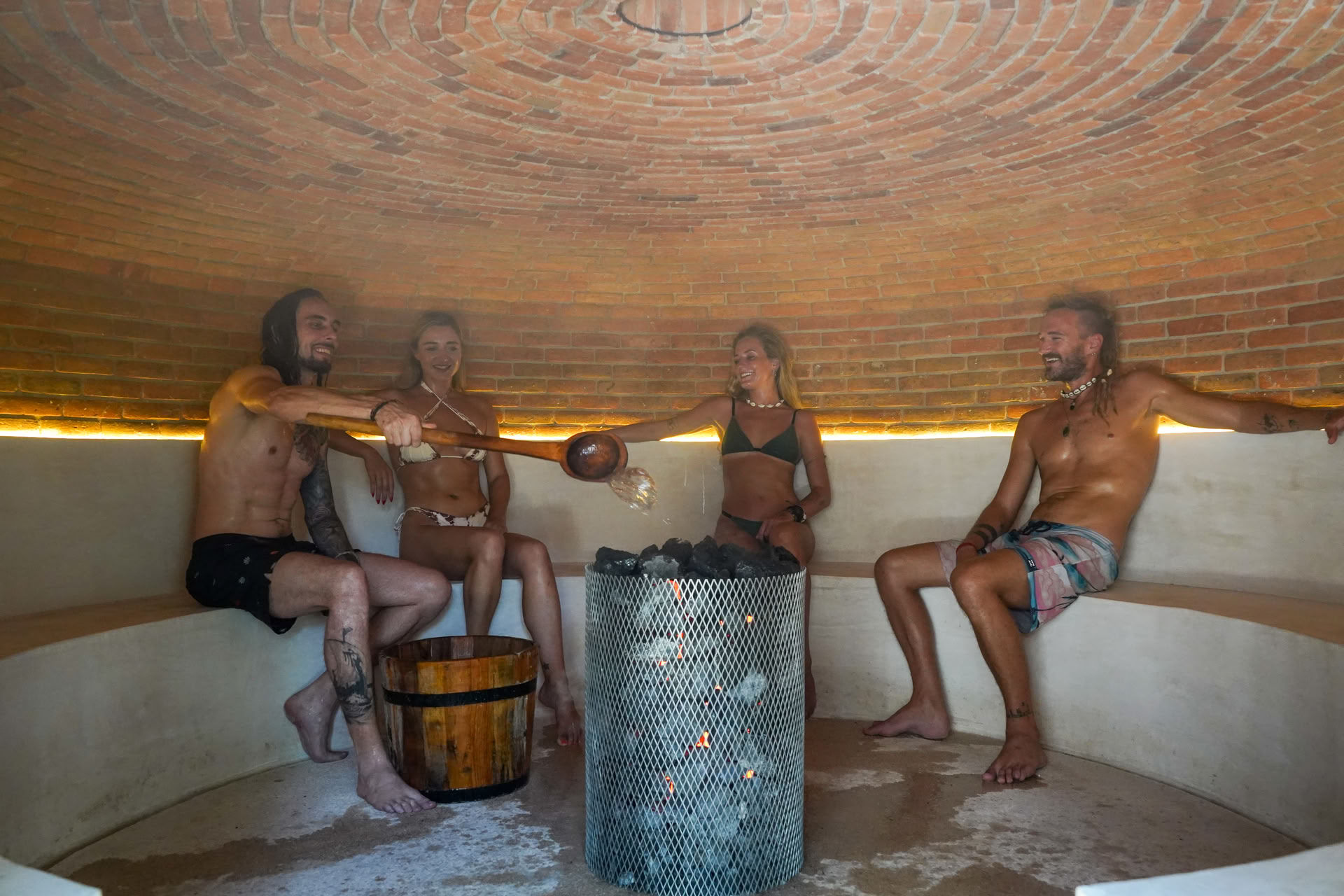 Sauna + Cold plunge + Jungle gym