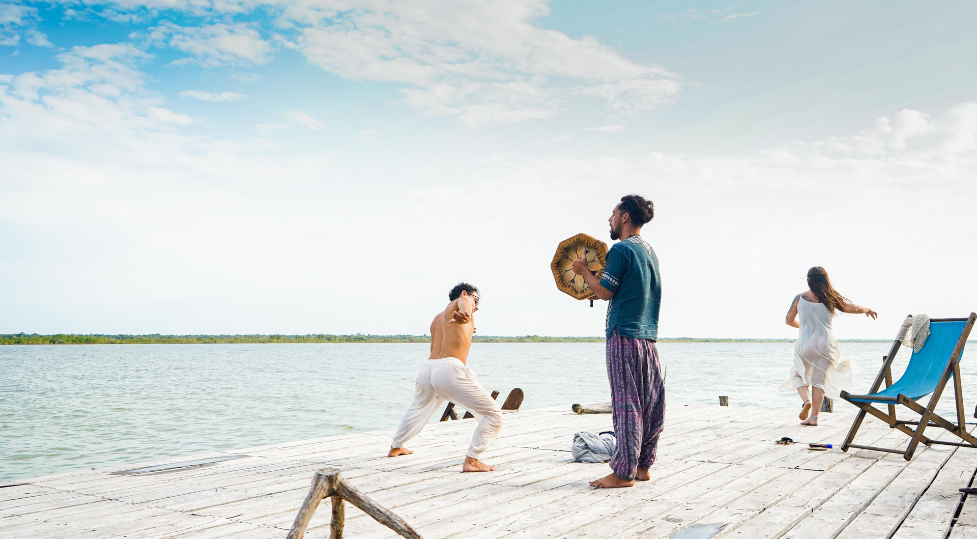 Retreat in the Bufo lagoon - Luna de cosecha
