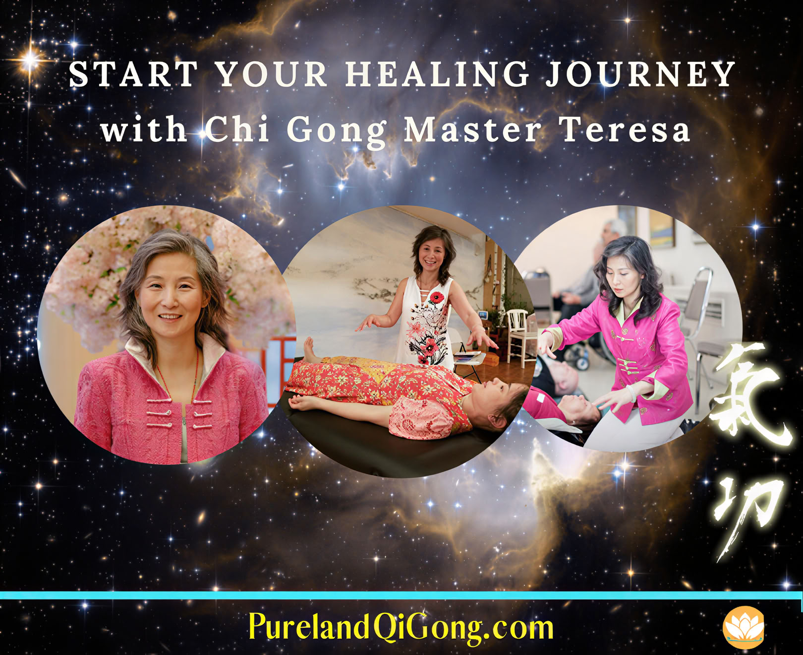 1-Day Learn to Send Fa Chi Healing to Others with Pureland Qi Gong® with Generational Master Teresa Yeung