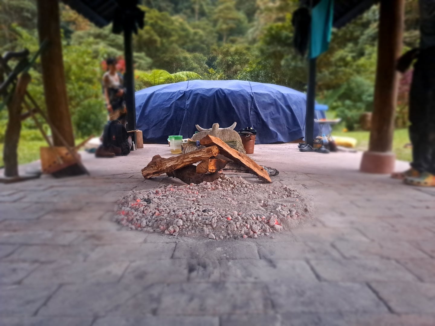 San Pedro Temazcal Ceremony at Hayulima, Natural Reserve