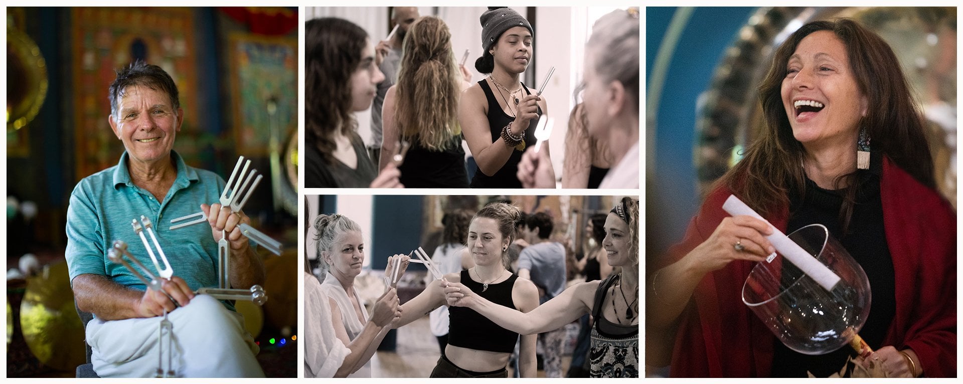 Module 1: The Fundamental Principles Of SoundHealing from the Ancient Shamanic Tradition to New Science:&nbsp;Followed by&nbsp;Tuning Fork studies with Lea Garnier &amp; Sage Senior Teachers  — Sage Academy Of Sound