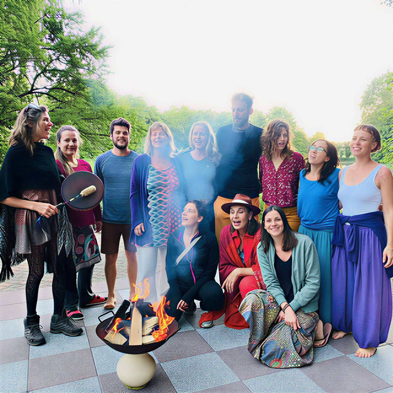 Riding the Tiger Retreat in Berlin: from letting go to personal power