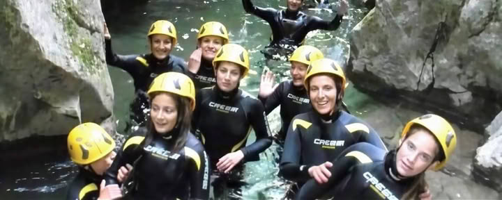 Nevidio Canyoning Private Tour