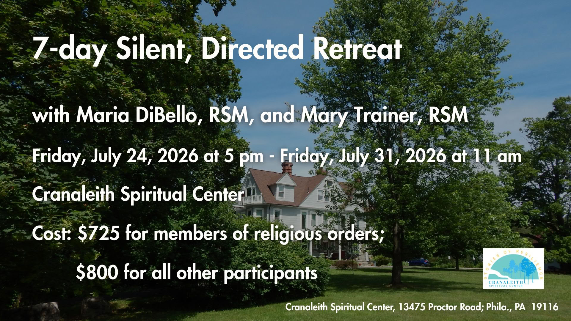 7-Day Directed Silent Retreat 2026