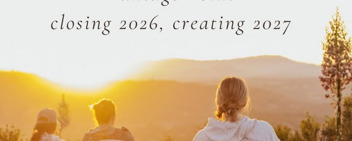 December Oaks Retreat: Vantage Point, Closing 2026, Creating 2027
