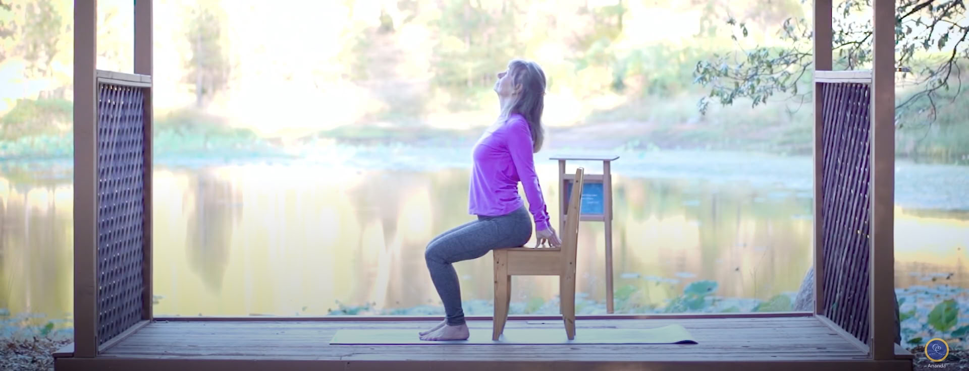 Seniors and Chair Yoga
