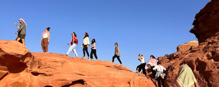 Camel Trekking in Wadi Rum Jordan: A Journey Through Time