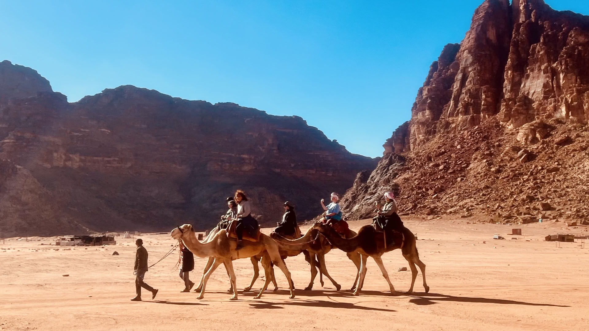 4 Days Camel Trekking Adventure with Bedouins in Wadi Rum Jordan