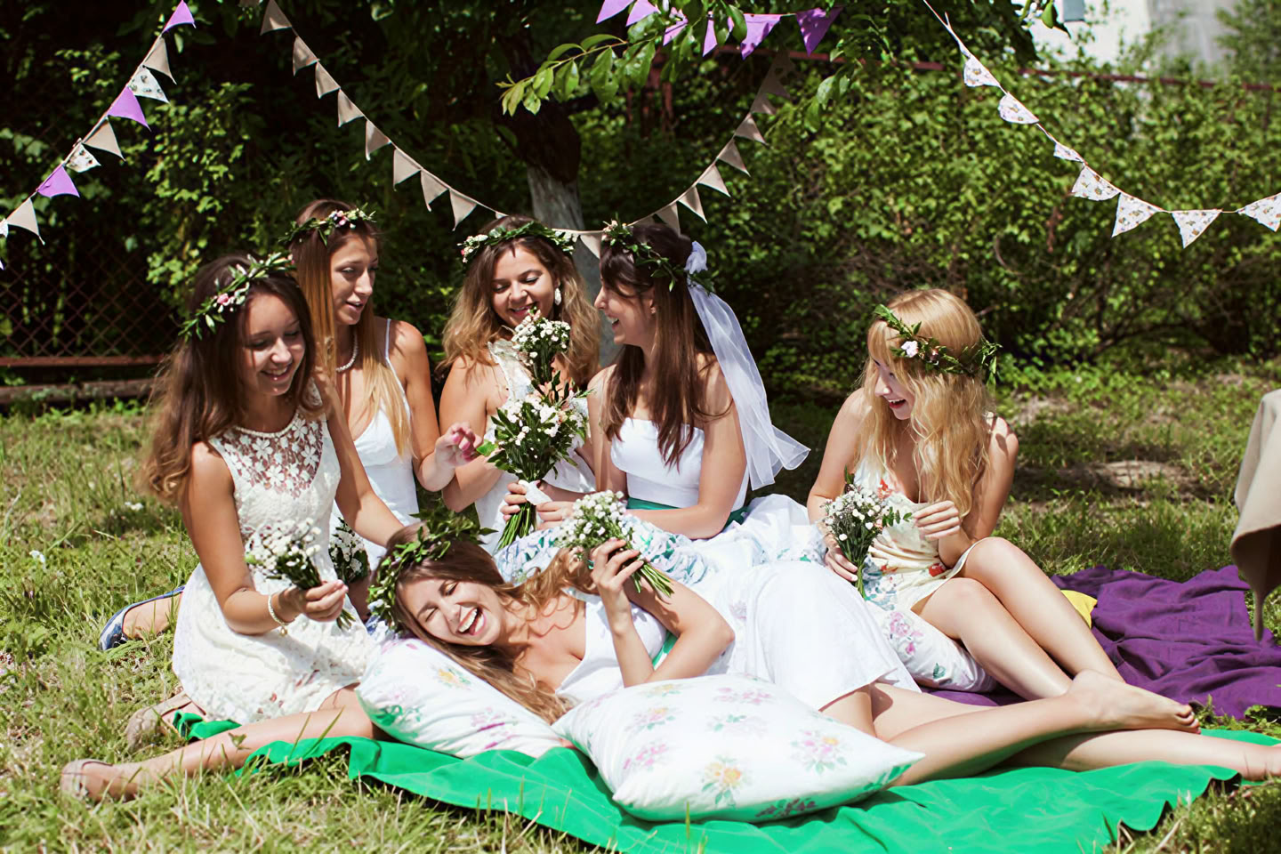 Sauna ritual for women (bachelorette parties, other occasions)
