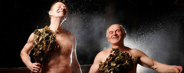 Sauna ritual for men (bachelor parties, other occasions)