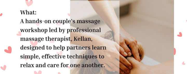 Couple's Massage Lesson with Kellan Cox