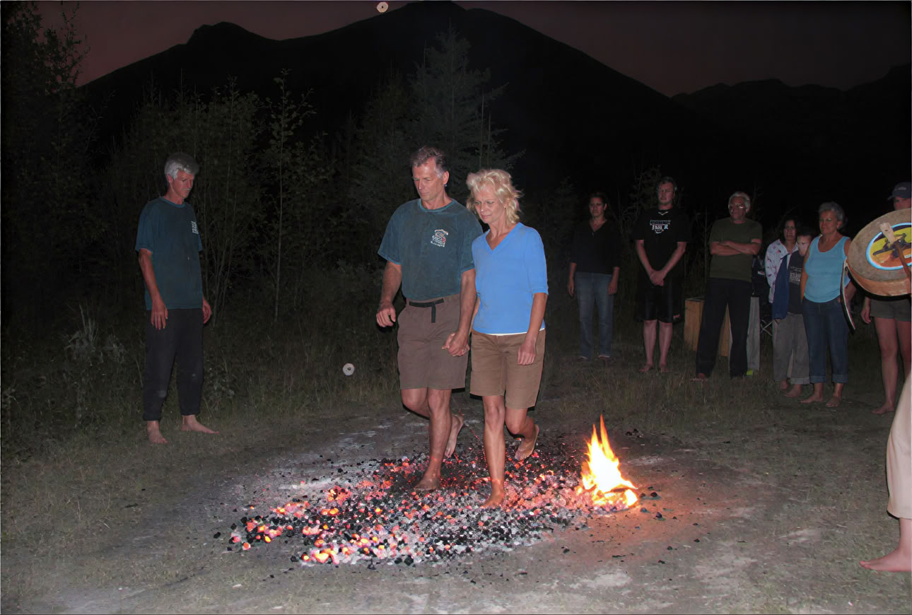 Fire Walk Ceremony