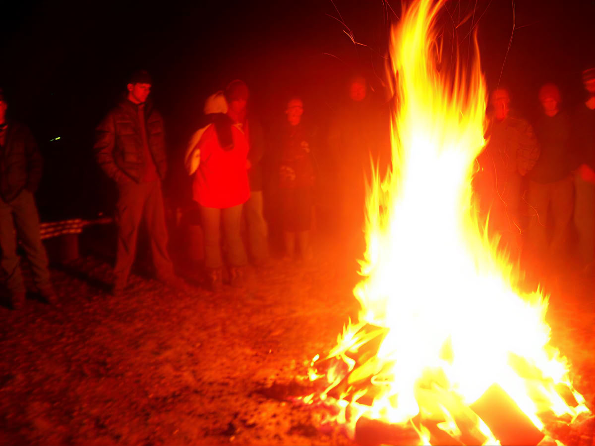Fire Walk Ceremony