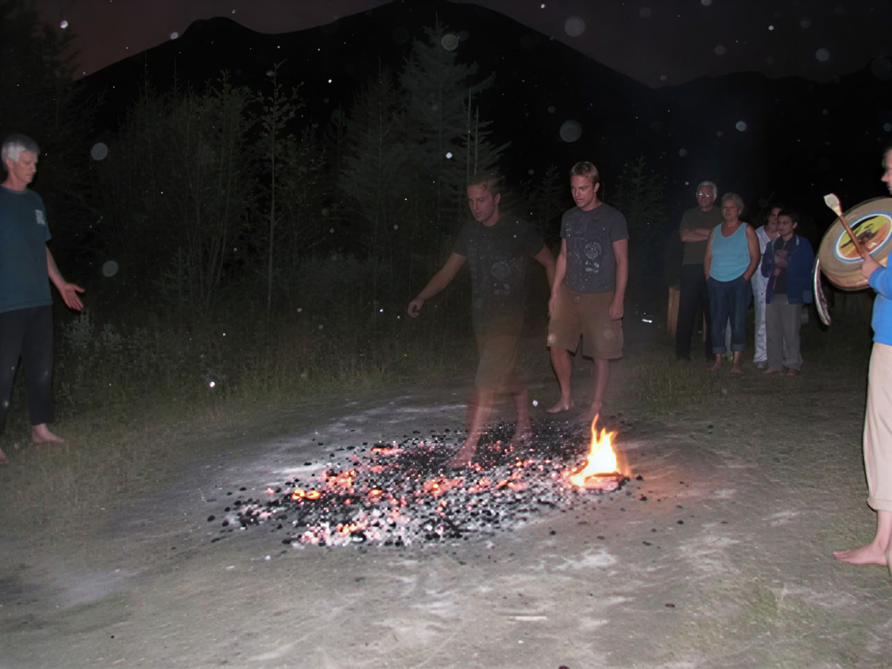 Fire Walk Ceremony