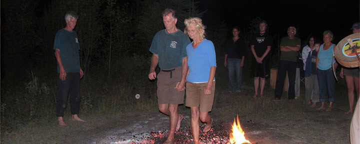 Fire Walk Ceremony