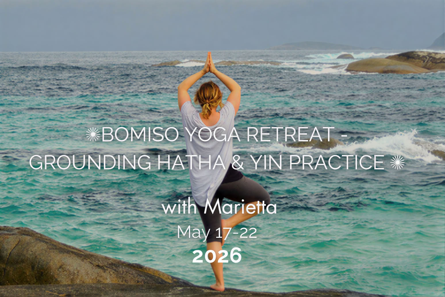 BOMISO Yoga Retreat – Grounding Hatha & Yin Practice