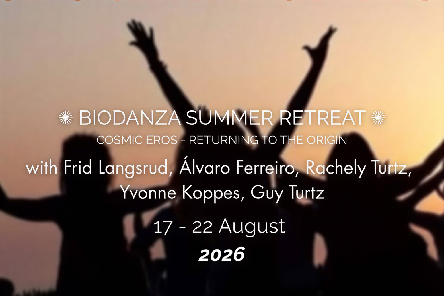BIODANZA SUMMER RETREAT