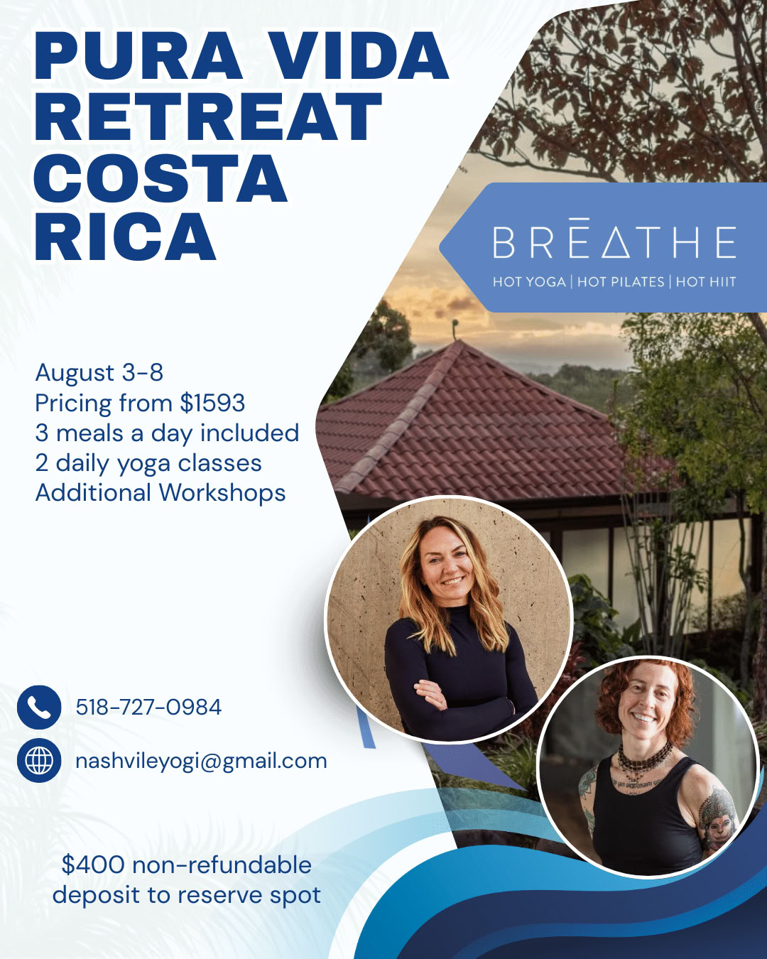 Good Society Club Yoga & Pilates Retreat in Costa Rica