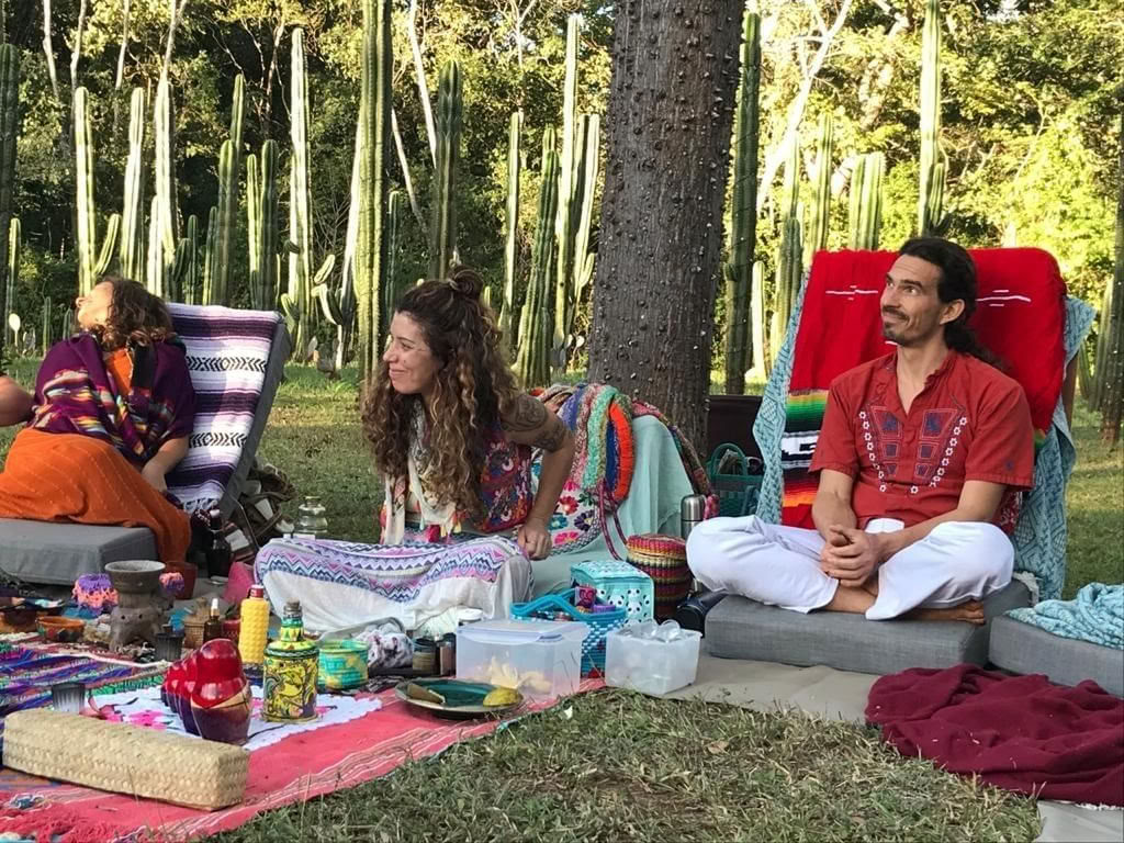 Ancient Healing Cacao Ceremony in the Labyrinth