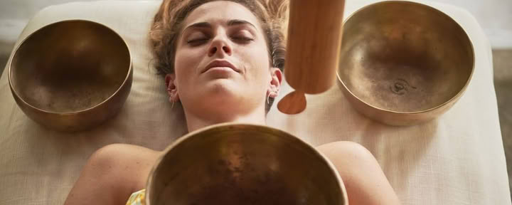Sound Journey with Gongs and Crystal Bowls in the Dome
