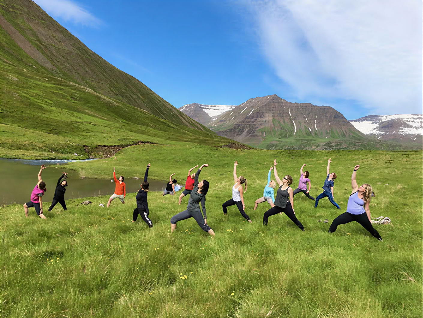 Yoga & Hiking Midnightsun Retreat in Iceland – Dates 2025