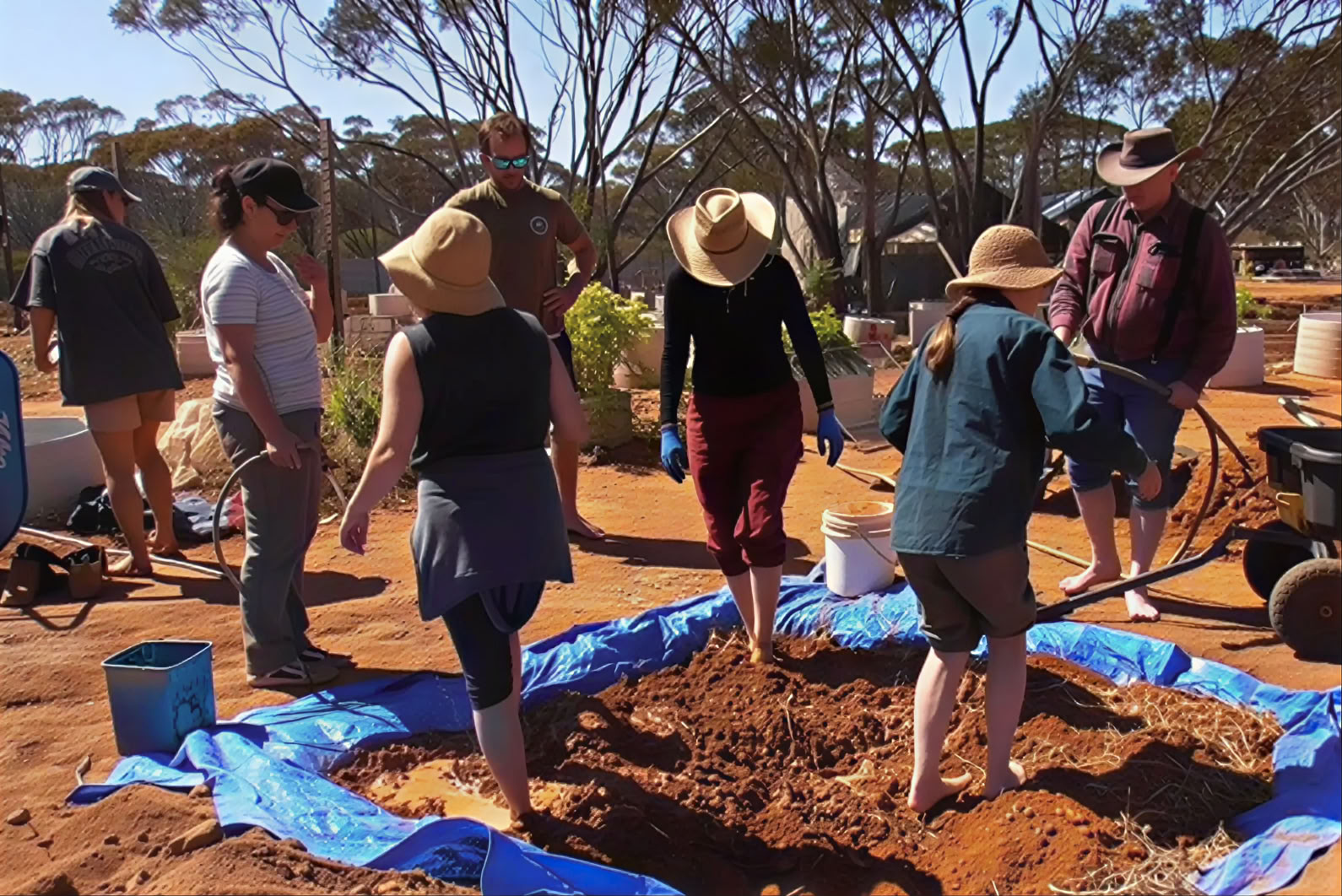 SOLD OUT 4-Day: Cob Building Workshop, Bulgaria: Whispers of Earth, Weaving Land Spirit & Living Clay.